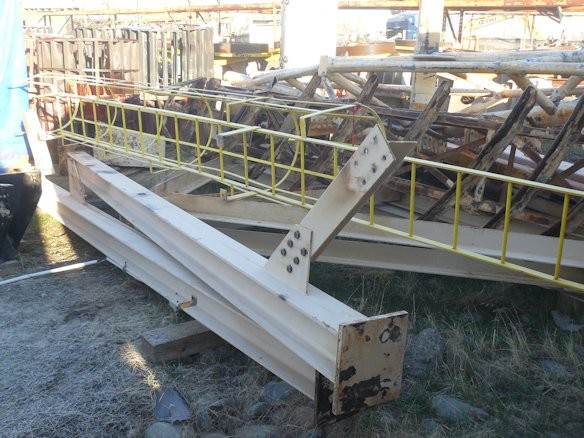 Eimco 30' Thickener Mechanism. Previously With 30' X 20' H Tank. Includes Lift Mechanism, Bridge And Rake Assembly)